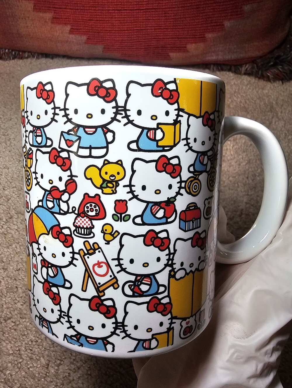 2023 Sanrio Hello Kitty All Over Print 16 oz. Ceramic Mug